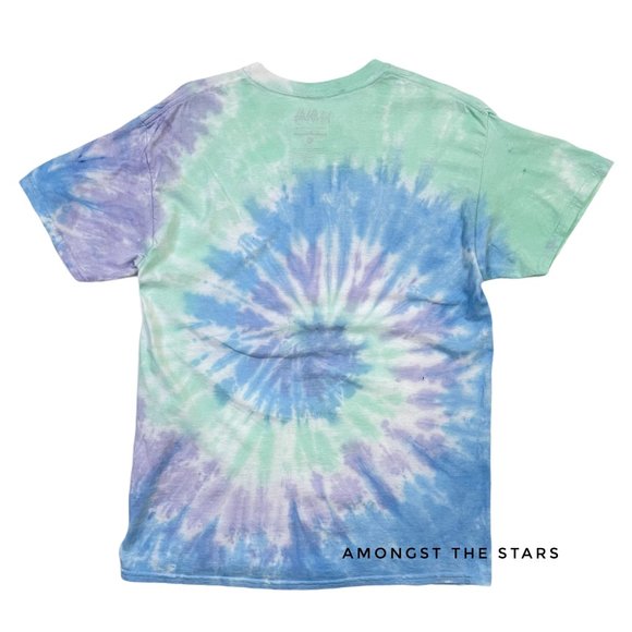 Def Leppard Rainbow Swirl Tie Dye Band T-Shirt - Picture 3 of 3
